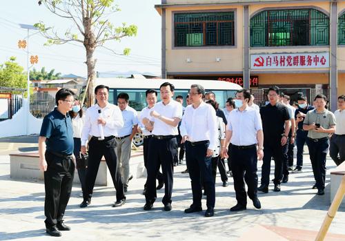 广东省市场监管局赴定点乡村振兴县梅州蕉岭开展调研