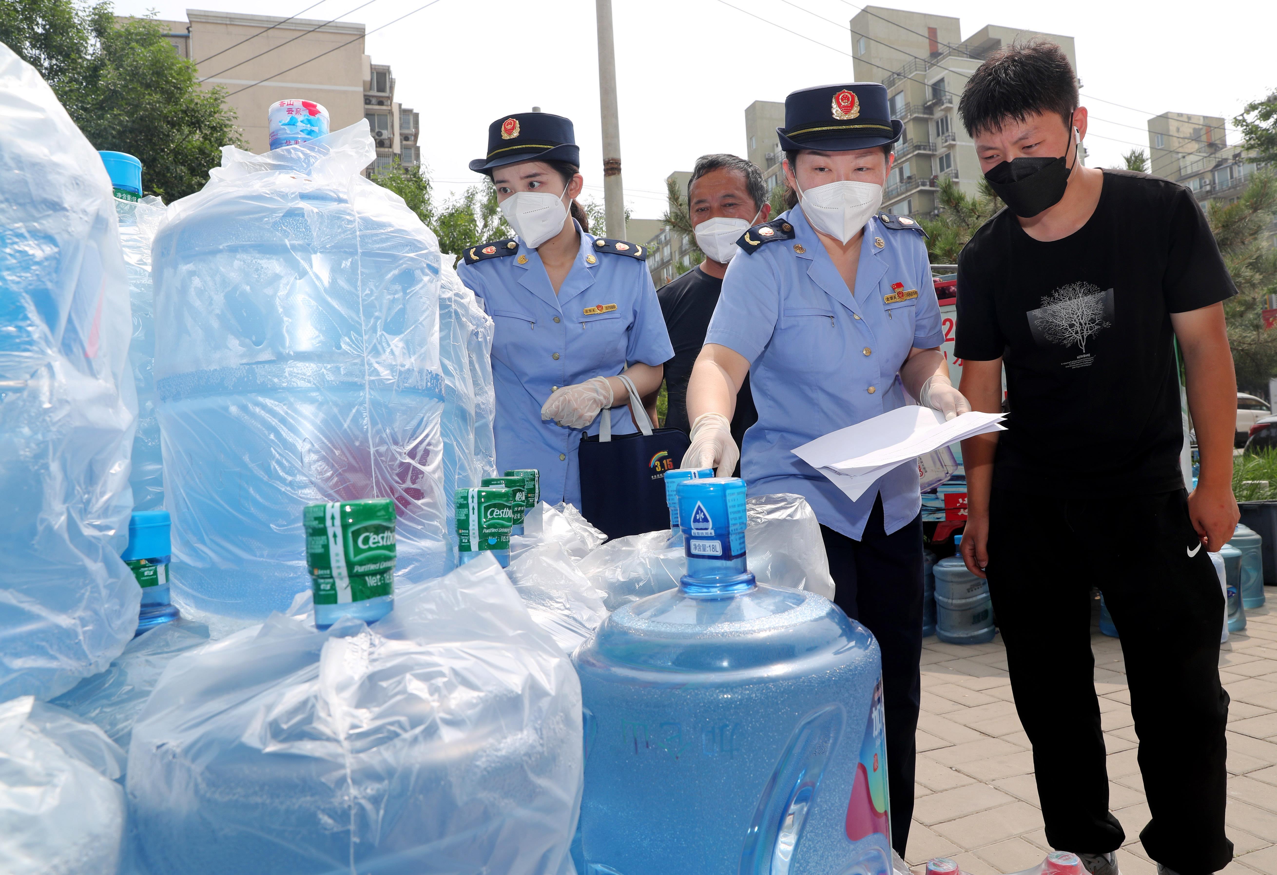北京丰台：确保桶装饮用水清静
