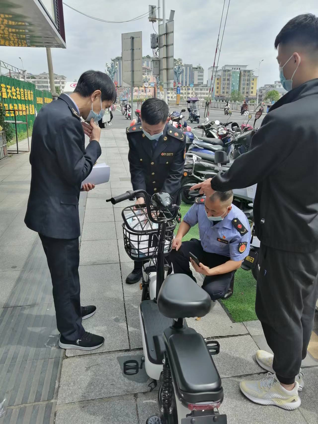 江西遂川：开展电动自行车专项检查