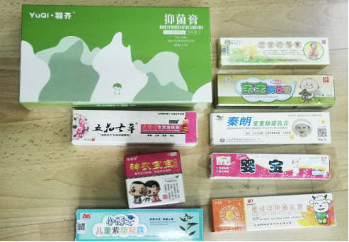  浙江温岭开展抑菌膏比较试验：“五花七草”湿疹膏等4款样品不合规