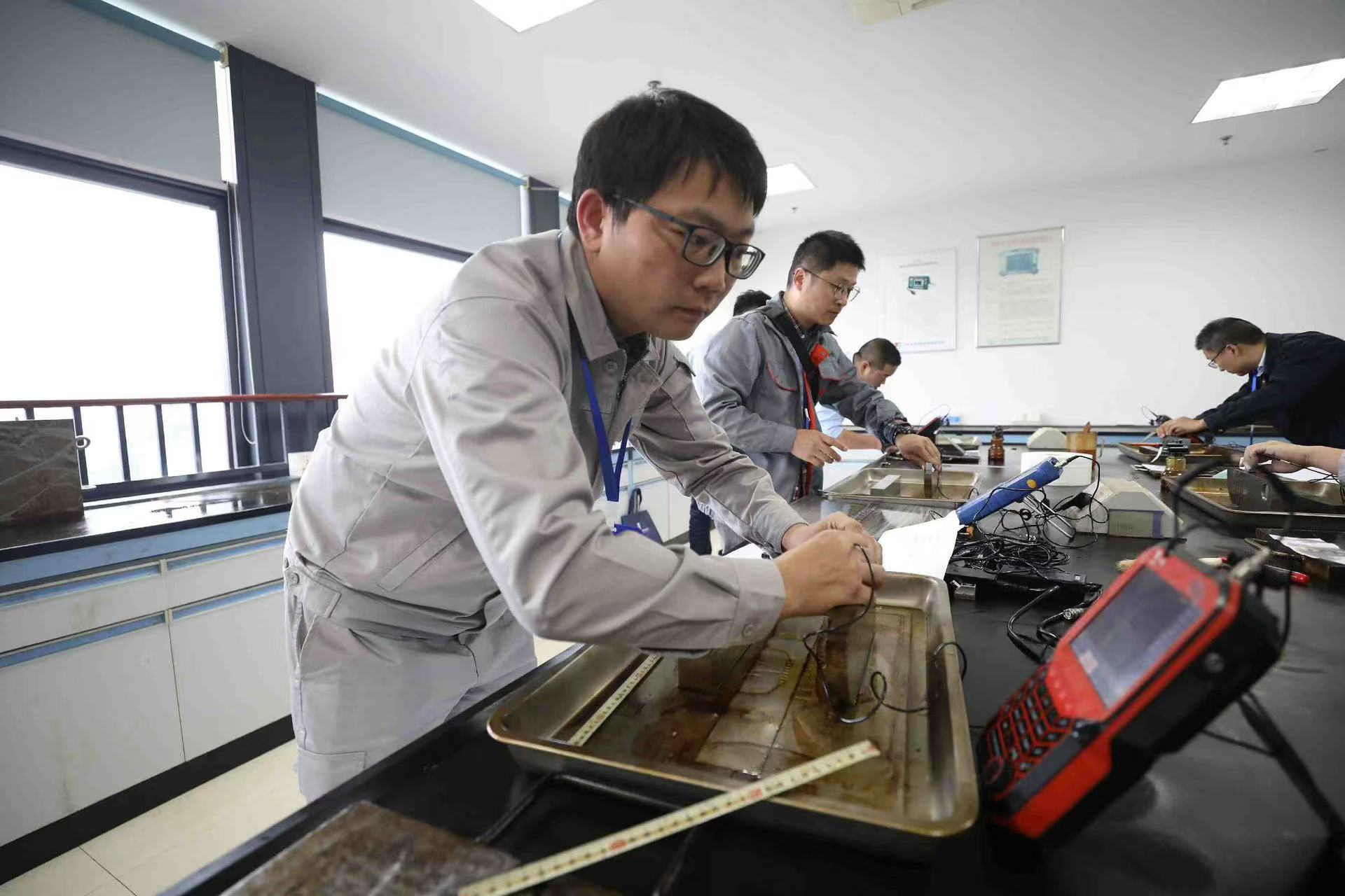 浙江宁波举行特种设备无损检测技能比赛