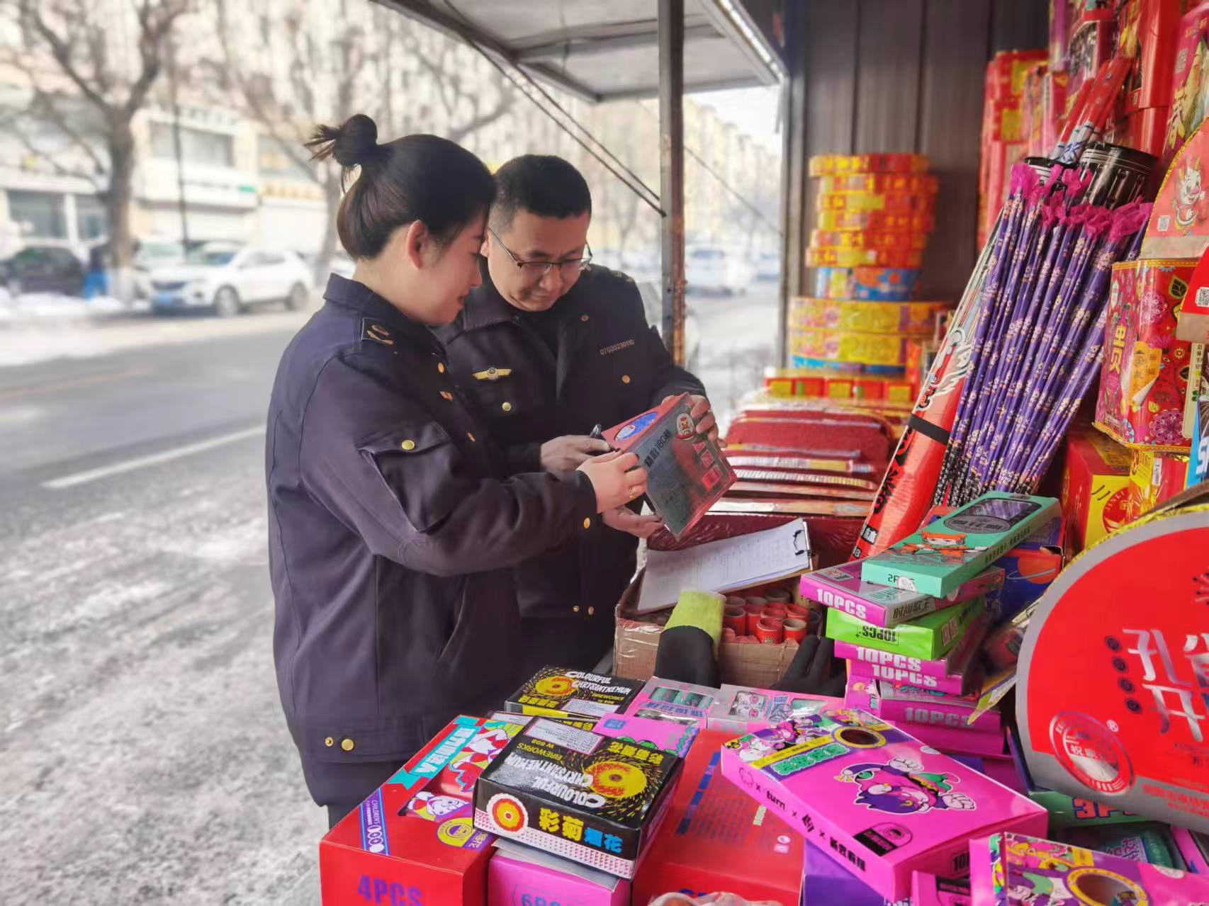 吉林省吉林市：排查烟花爆竹安全隐患