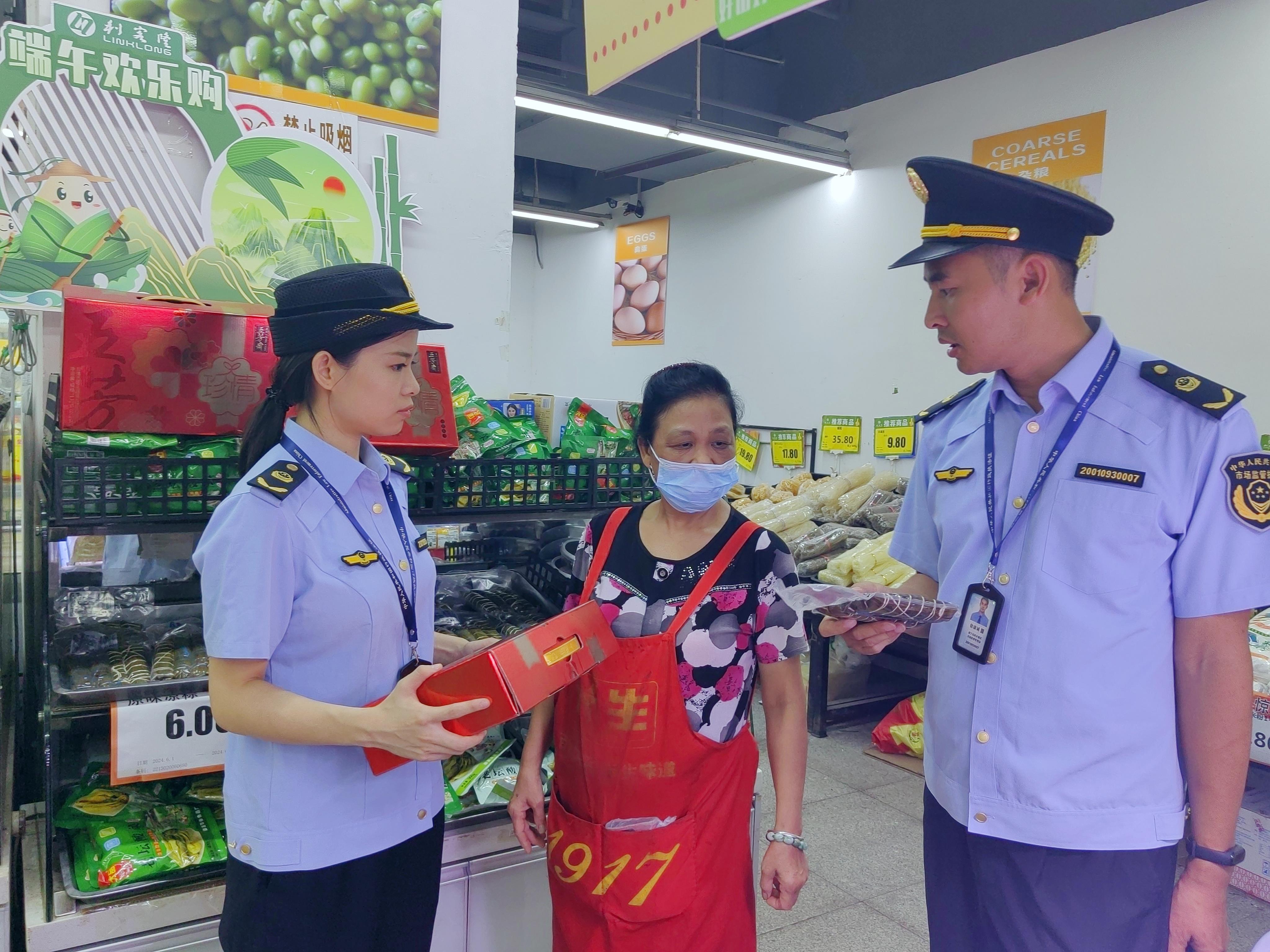  南宁检查端午节节令食品安全