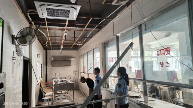 福建古田：多举措助力中小学食堂暑期改造提升