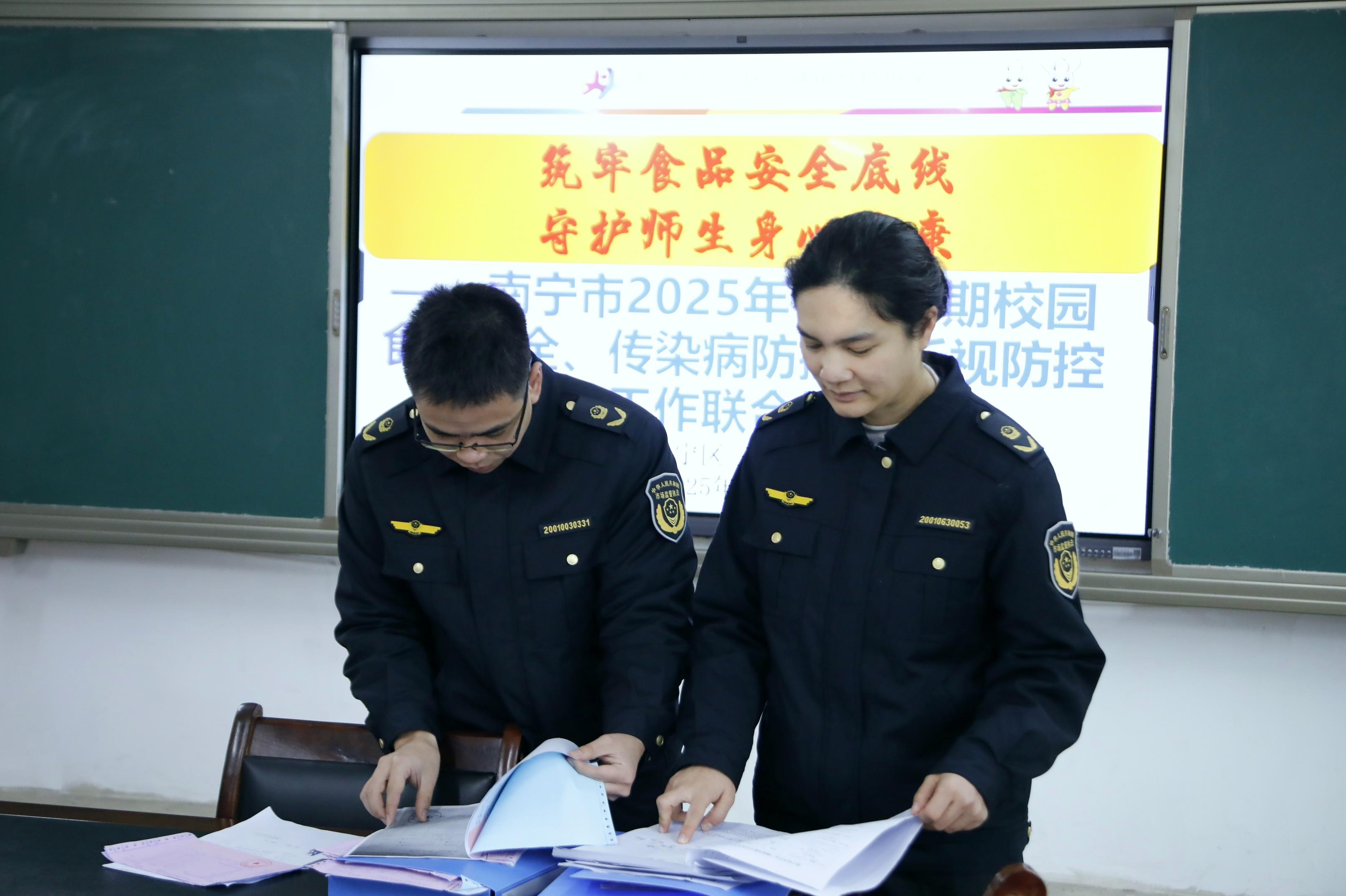  广西南宁：严防传染病 守牢食安线