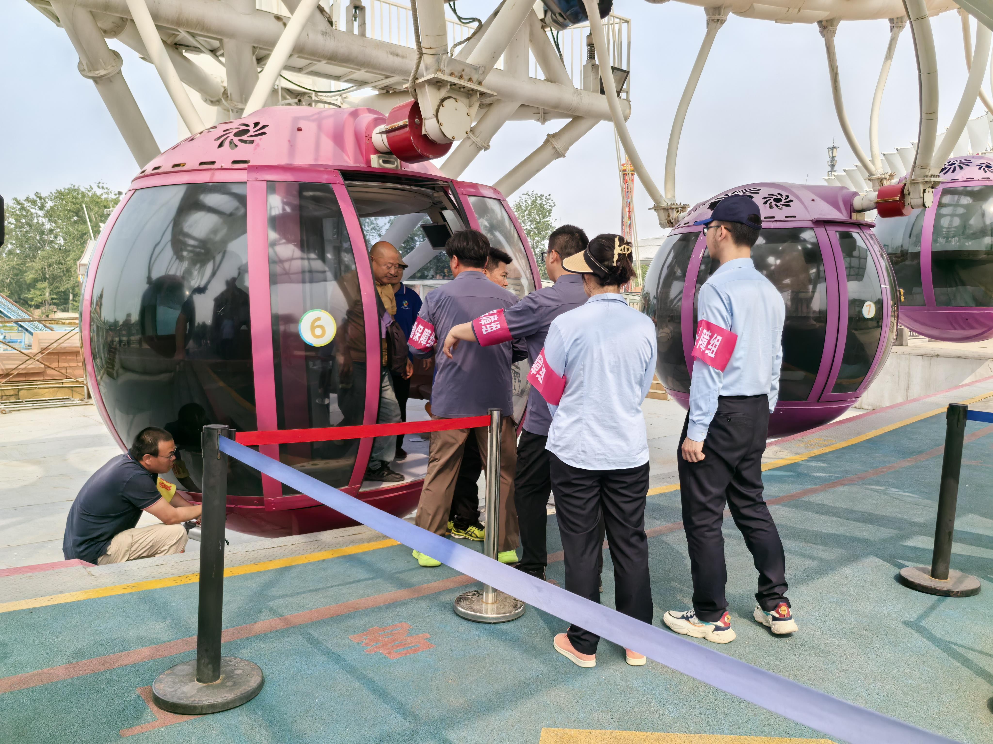  北京石景山开展大型游乐设施应急救援演练