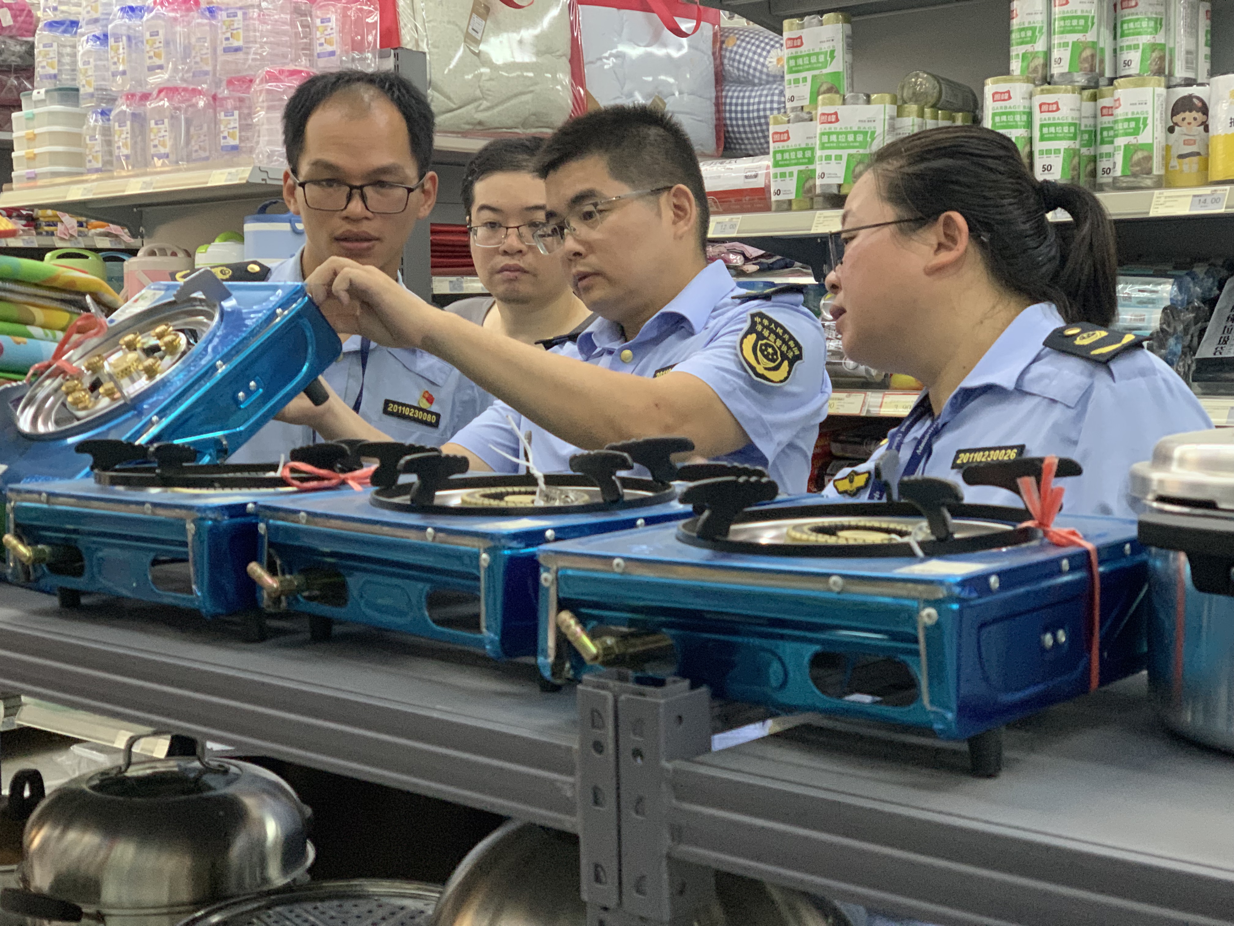 广西贺州市平桂区开展燃气具专项检查