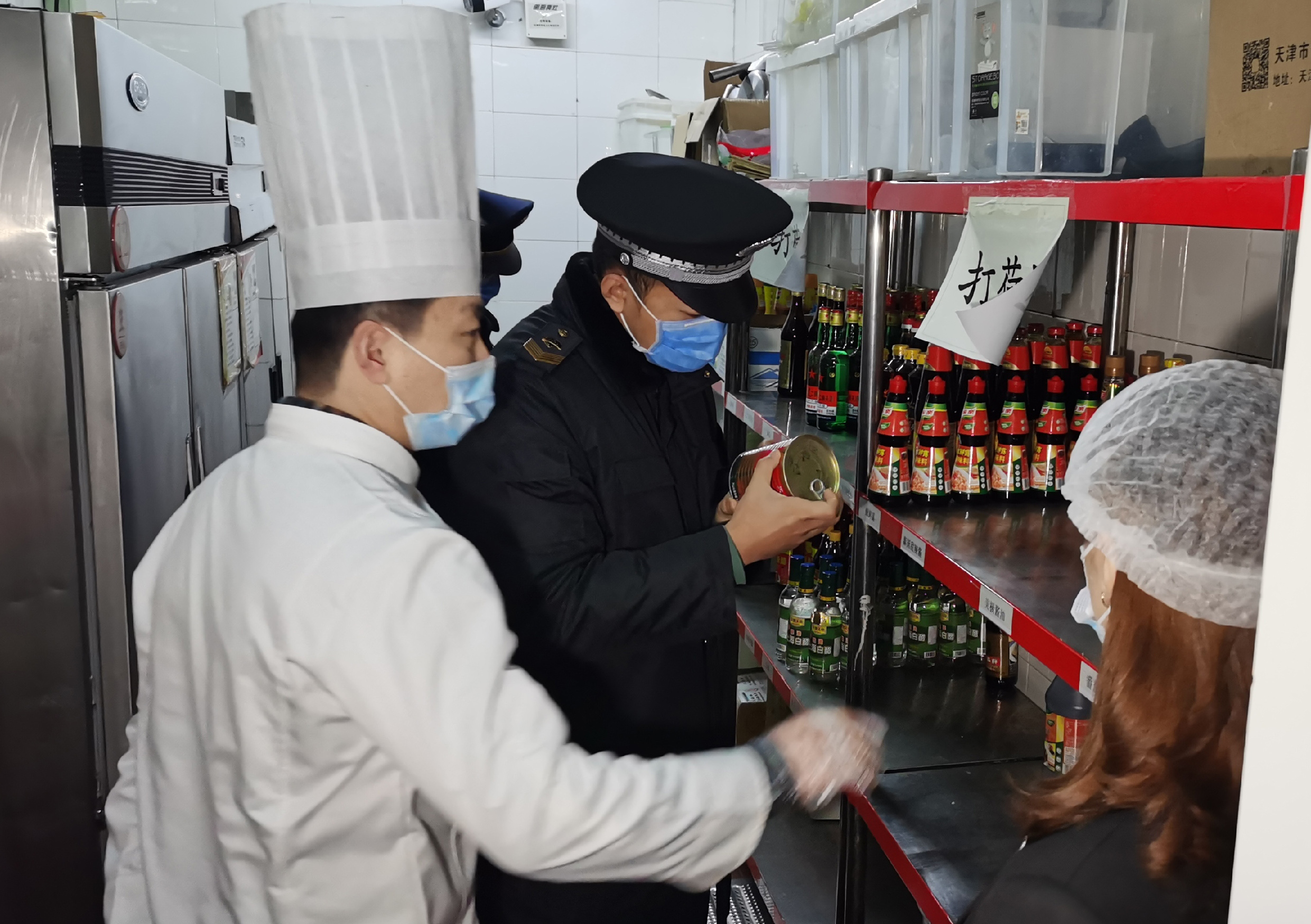北京石景山：魔难餐饮企业 确保防疫到位