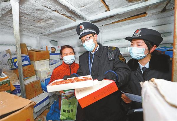 安徽淮北加强冷链食品检查